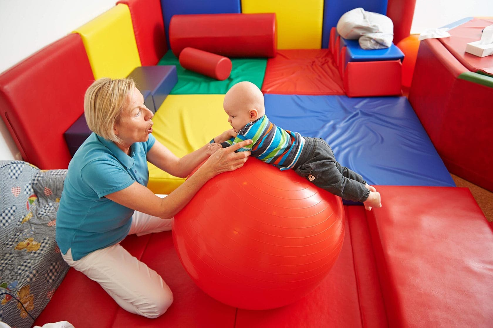Bobath-Therapie für Säuglinge bei Hannelore Plaß-Jetter Physiotherapie